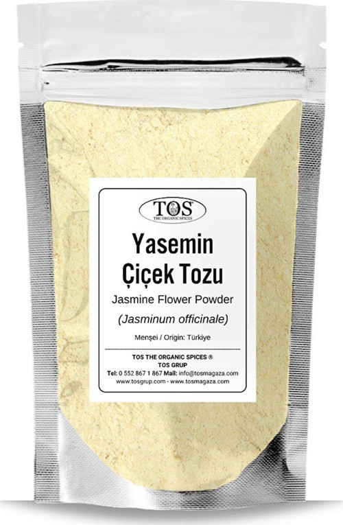 Yasemin Çiçeği Tozu 100 gr (1. Kalite) Jasminum officinale / Jasmine Flower Powder