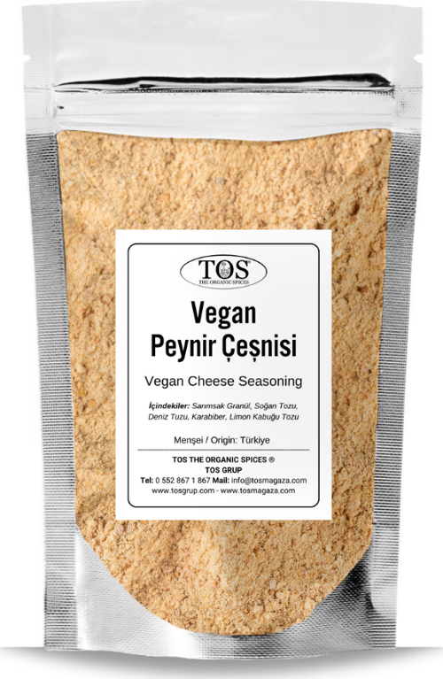 Vegan Peynir Çeşnisi 100 gr Vegan Cheese Seasoning - Premium Quality | Baharat Karışımı