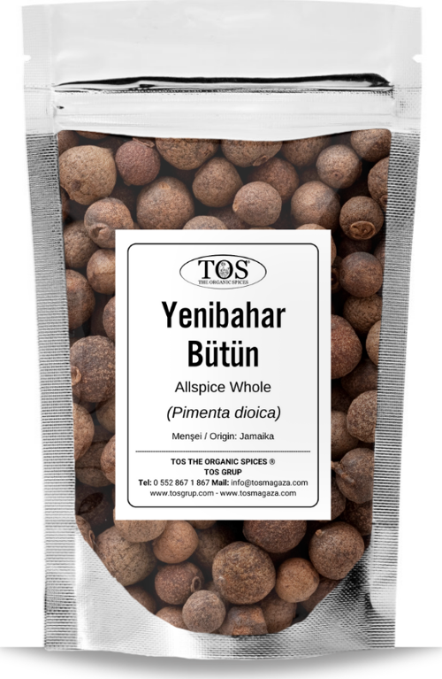 Yenibahar Bütün 1 kg (1. Kalite) Pimenta dioica / Jamaika Biberi, Allspice Whole