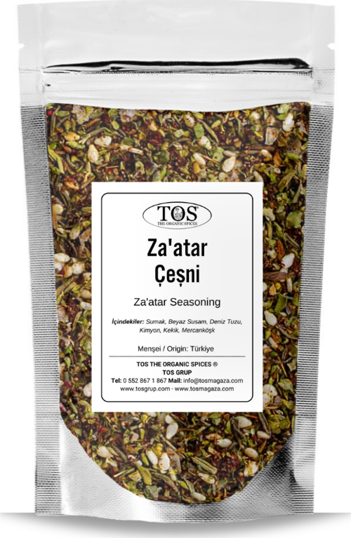 Za'atar Çeşni 500 gr Za'atar Seasoning - Premium Quality | Baharat Karışımı