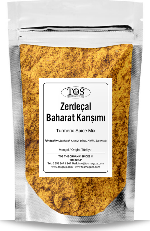 Zerdeçal Baharat Karışımı 100 gr Turmeric Spice Blend - Premium Quality | Baharat Karışımı