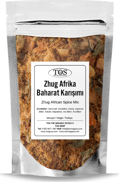 Zhug Afrika Baharat Karışımı 100 gr Zhug African Spice Blend - Premium Quality | Baharat Karışımı