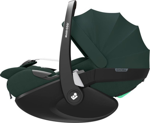 Pebble SlideTech Tam Yatabilen 0-13 Kg Ana Kucağı ve Oto Koltuğu Twillic Green