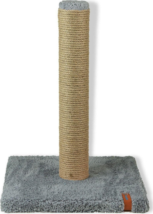 Tırmalama Ekonomik Tırmalama Tahtası 42 cm Peluş Tırmalama Tahtası Gri