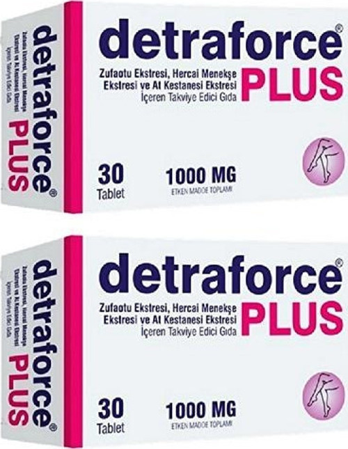 Detraforce Plus 30 Tablet | 2 Adet