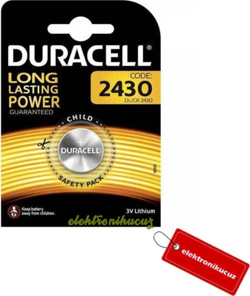 Cr2430 3v Lithium Düğme Pil Hesap Makinesi,Kumanda,Saat Pili ve Elektronik Cihaz Pili 3 Volt DL2430