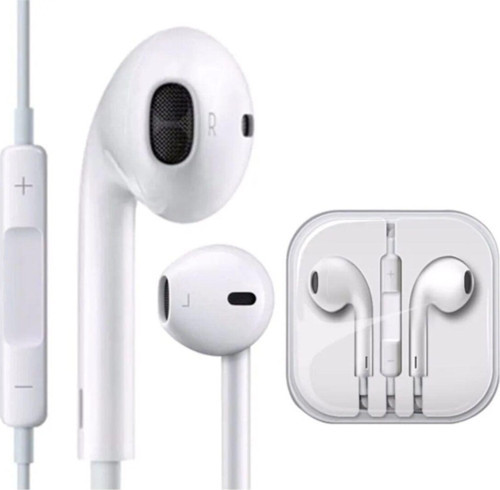 Earphone Görünümlü Iphone 5/6/6s Kulak Içi Kulaklık 3.5mm Jaklı Tip Model Mikrofonlu Mp3 Kulaklık