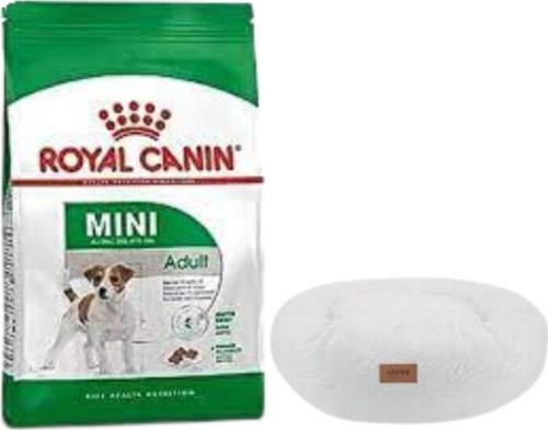 Mini Adult Yetişkin Kuru Köpek Maması 4 Kg,Beyaz Luxe Donut Yatak