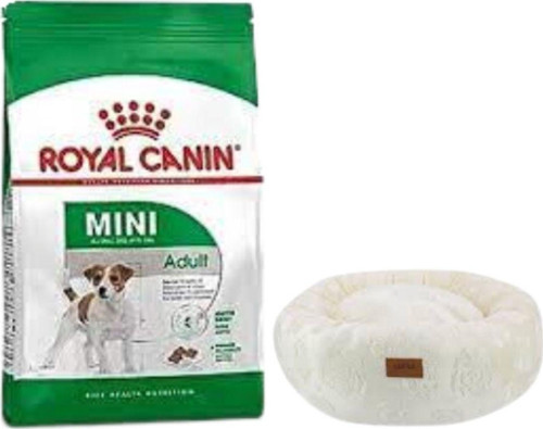 Mini Adult Yetişkin Kuru Köpek Maması 4 Kg,Krem Luxe Donut Yatak