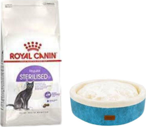 Sterilised 37 Kısırlaştırılmış Kuru Kedi Maması 15 Kg, Mavi Mia Donut Yatak