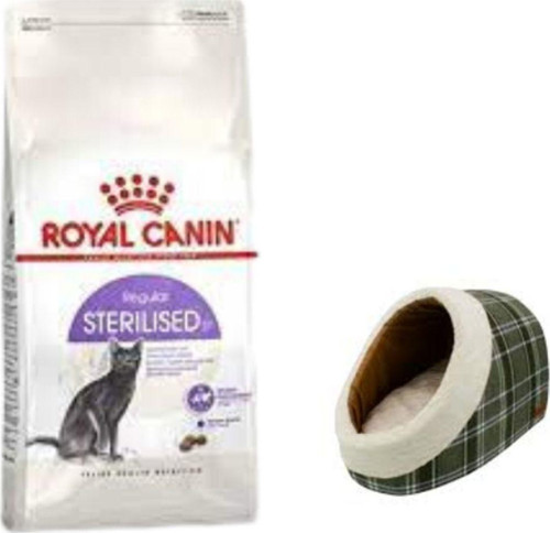 Sterilised 37 Kısırlaştırılmış Kuru Kedi Maması 2 Kg, Mia Alaska Ekose Yeşil Yatak