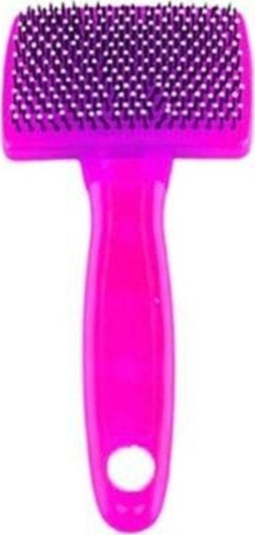 Slion Top Başlıklı Kedi Ve Köpek Fırçası Pembe