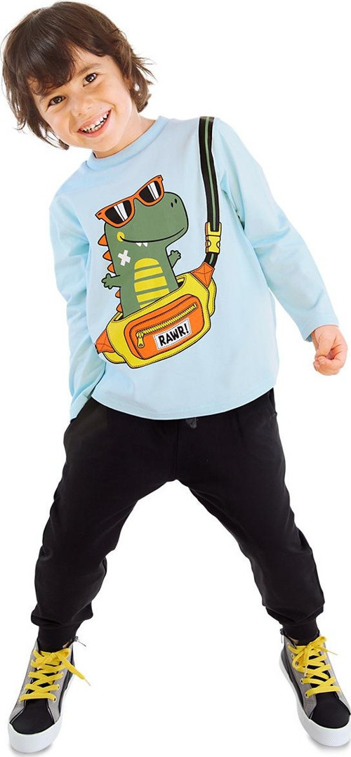 Dino Erkek Çocuk T-shirt Eşofmanaltı Takım