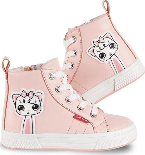 Kedicik Pembe Kız Çocuk Sneakers Spor Ayakkabı