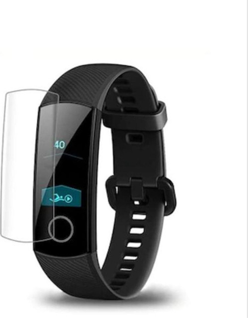 Honor Band 3 Ön Darbe Emici Ekran Koruyucu Nano Cam (4 Adet)