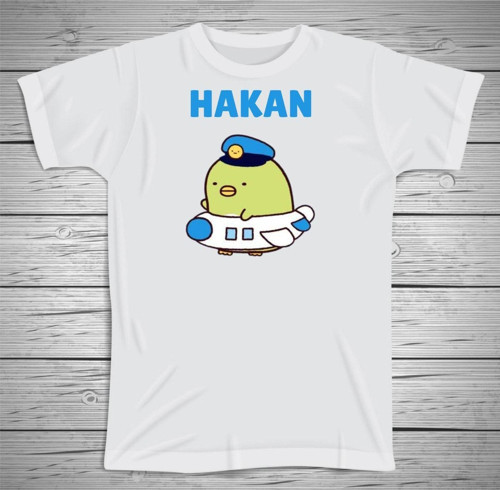 Penguen Karakterli Çocuklara Özel İsim Baskılı Tshirt , Micro Polyester Terletmez Kumaş
