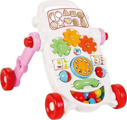 Happy İlk Adım Arabası Pembe