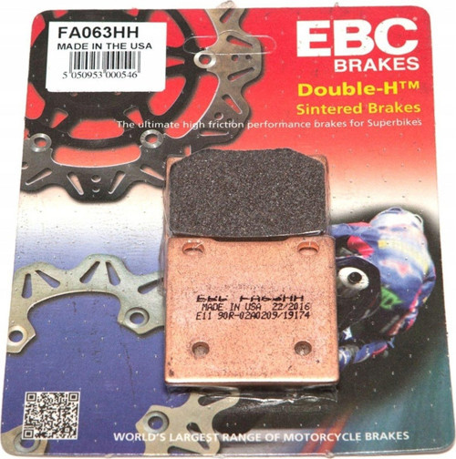 Fa063Hh 1995-2004 Suzuki GSF 600 Bandit S Uyumlu Arka Fren Balatası Sinterli Balata