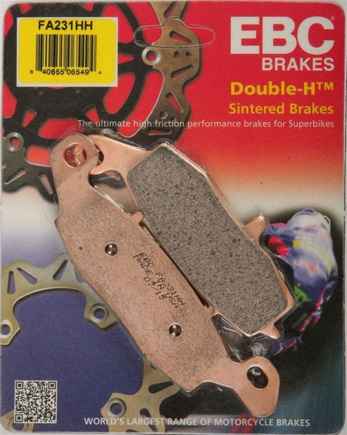 Fa231Hh 1996-2008 Suzuki GS 500 Uyumlu Ön Fren Balatası Sinterli Balata