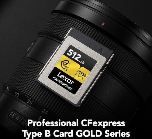 Lexar 512GB CFexpress Type B 1750Mb/1500Mb Hafıza Kartı 3
