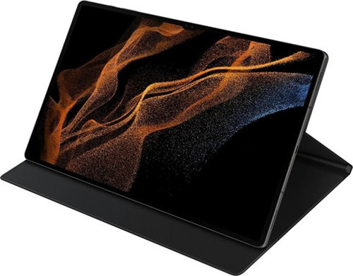 Galaxy Tab S8 Ultra Kapaklı Kılıf - Siyah