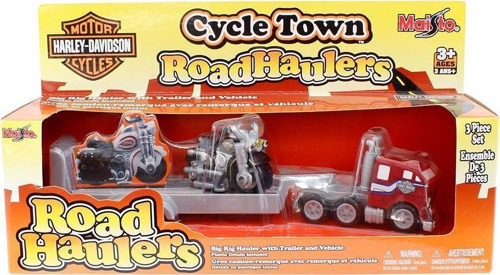 Harley Davidson Cycle Town Haulers Tır Kırmızı