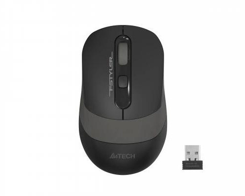 A4 Tech Fg10s (grey) Sılent Fstyler 2,4ghz Kablosuz Optik Mouse, 10-15metre, 4 Buton, Nano Alıcı