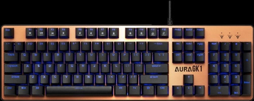 Gamdıas Aura Gk1, Usb Kablolu, İngilizce, Çok Renkli Arka Aydınlatma, Red Mekanik Switch, Brown Edi