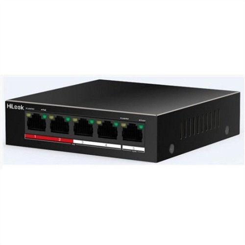 Hılook Ns-0105p-35(b), 5 Port, Megabit, 4 Port Poe, 35w, +1 Port Megabit Uplink, Long Range 250metre