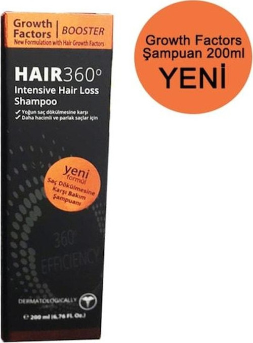 Growth Factors Booster Intensive 200 ml Dökülme Karşıtı Şampuan
