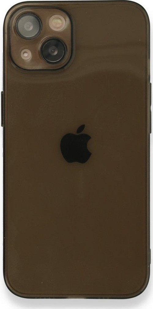 Apple iPhone 13 Kılıf Darbelere Karşı Korunaklı Şeffaf Yüzey Fly Lens Silikon Kapak