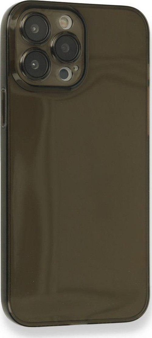 Apple iPhone 13 Pro Max Kılıf Darbelere Karşı Korunaklı Şeffaf Yüzey Fly Lens Silikon Kapak