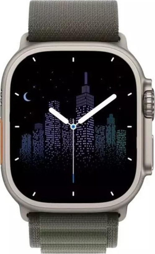 2024 Watch 8 Pro Max Amoled Ekran Android İos Uyumlu Akıllı Saat Yeşil
