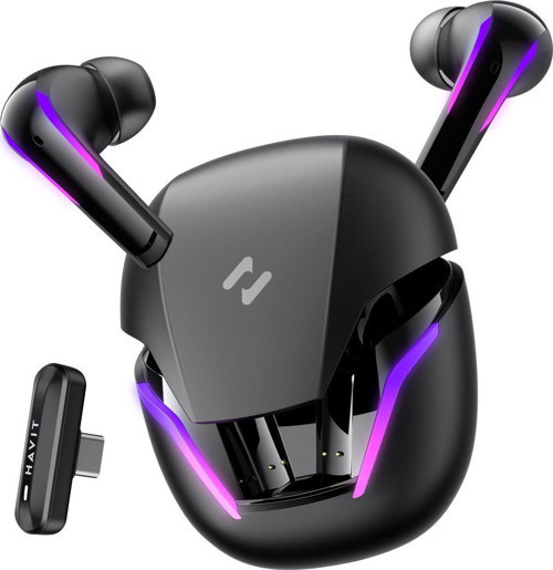 TW970 TWS Siyah Kulak İçi Bluetooth Oyuncu Kulaklığı