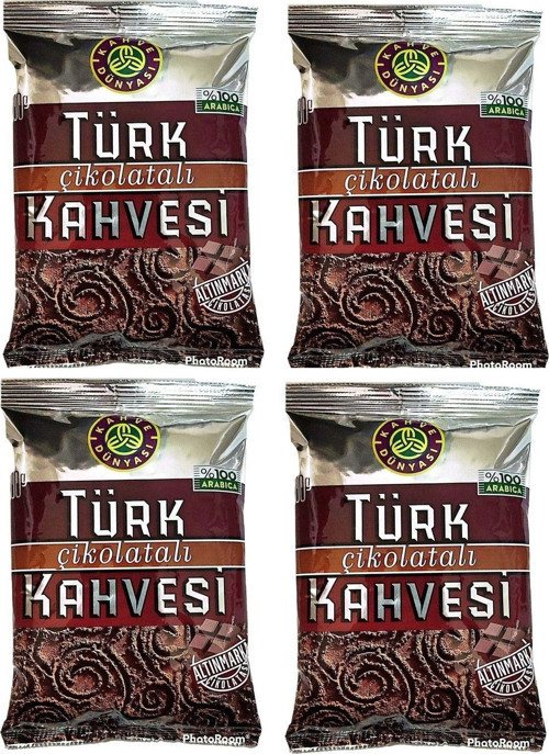 Çikolatalı Türk Kahvesi 4 Adet 100 Gr