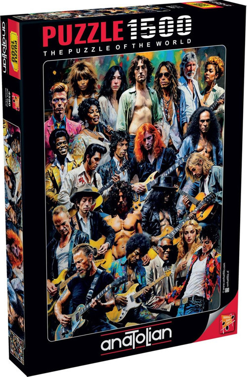 1500 Parçalık Puzzle - Rock Stars 4580