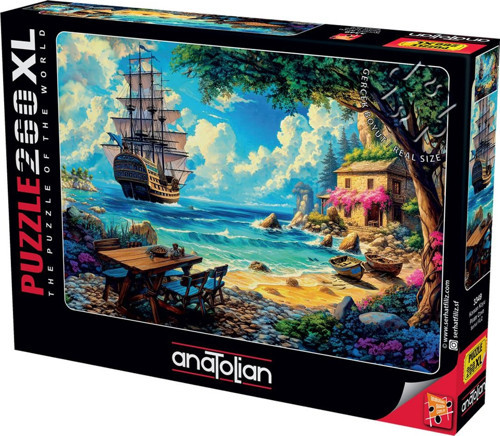 260 Parça XL Puzzle - Korsan Koyu 3349