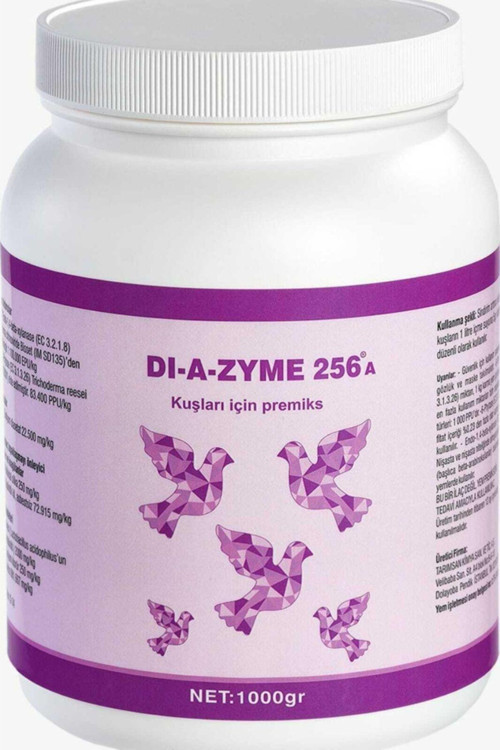 Diazyme 256 Probiyotik Kuş Sindirim Düzenleyici 1Kg