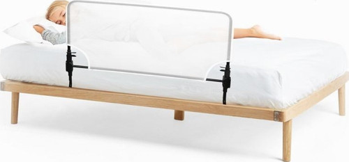 Desensiz Beyaz Fileli Katlanabilir Yatak Bariyeri 90cm