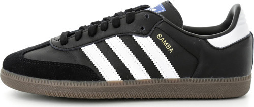 B75807-K adidas Samba Og Kadın Spor Ayakkabı Siyah
