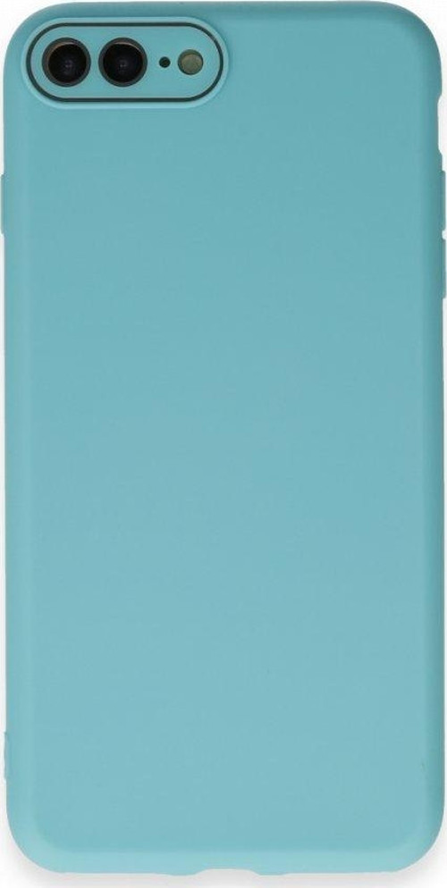 Apple iPhone 8 Plus Kılıf Pürüzsüz Soft Yüzey içi Kadife Kamera Lens Korumalı Lansman Glass Silikon Kapak