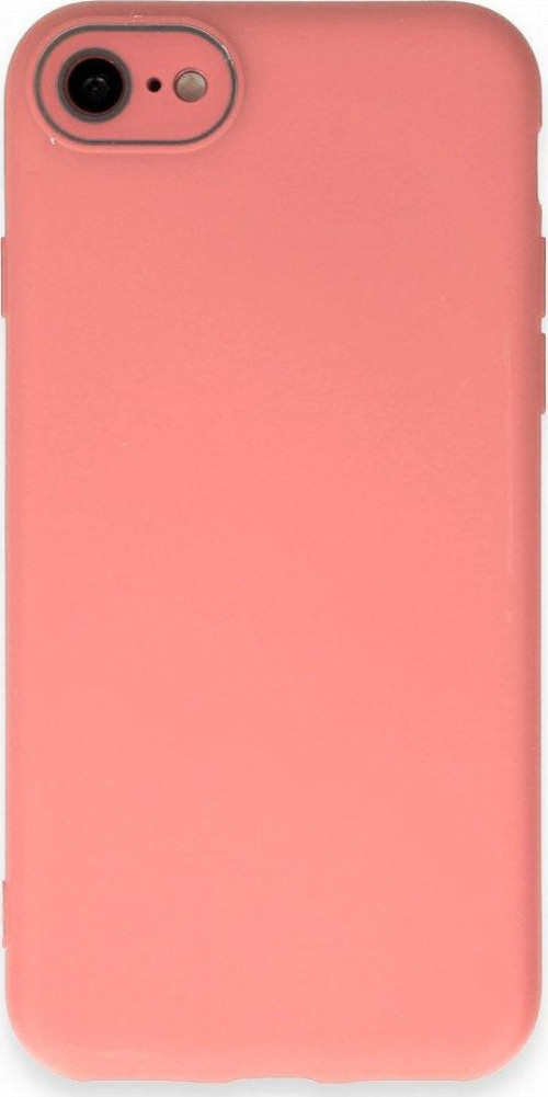 Apple iPhone SE Kılıf Pürüzsüz Soft Yüzey içi Kadife Kamera Lens Korumalı Lansman Glass Silikon Kapak