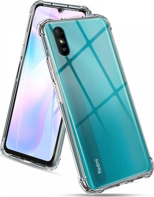 Xiaomi Redmi 9A Kılıf Köşeleri Anti Şok Özellikli Olex Tpu Silikon Kapak