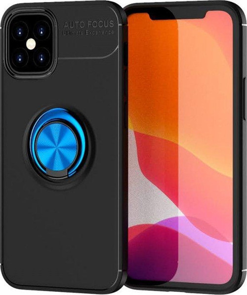 Apple iPhone 12 Mini Kılıf Yatay ve Dikey Stand Özellikli içi Petekli Yüzüklü Silikon Range Kapak