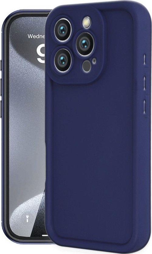 Apple iPhone 16 Pro Max Kılıf Yüksek Kenarlı Darbelere Karşı Ekstra Dayanıklı Silikon Viera Kapak
