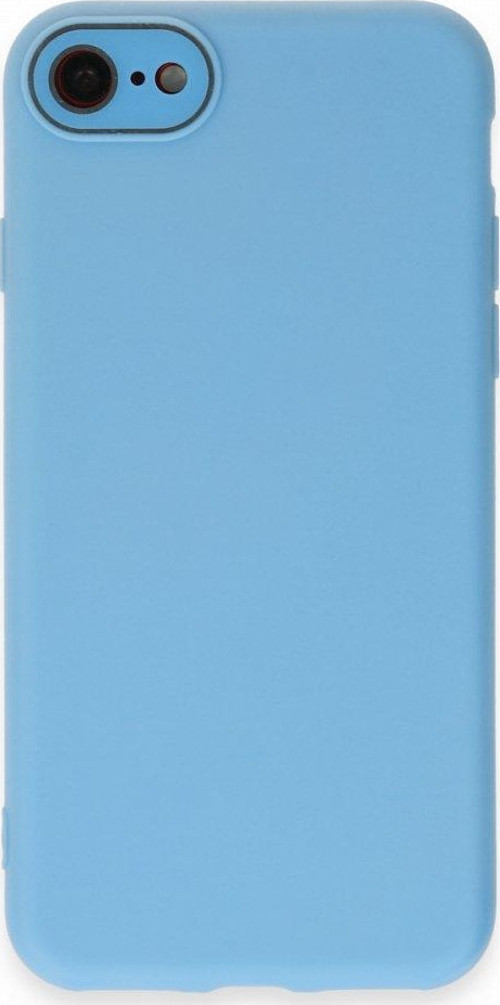 Apple iPhone SE Kılıf Pürüzsüz Soft Yüzey içi Kadife Kamera Lens Korumalı Lansman Glass Silikon Kapak