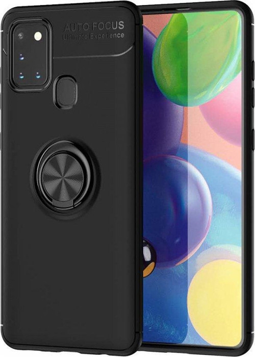 Samsung Galaxy M31 Kılıf Yatay ve Dikey Stand Özellikli içi Petekli Yüzüklü Silikon Range Kapak