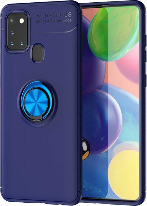 Samsung Galaxy M31 Kılıf Yatay ve Dikey Stand Özellikli içi Petekli Yüzüklü Silikon Range Kapak