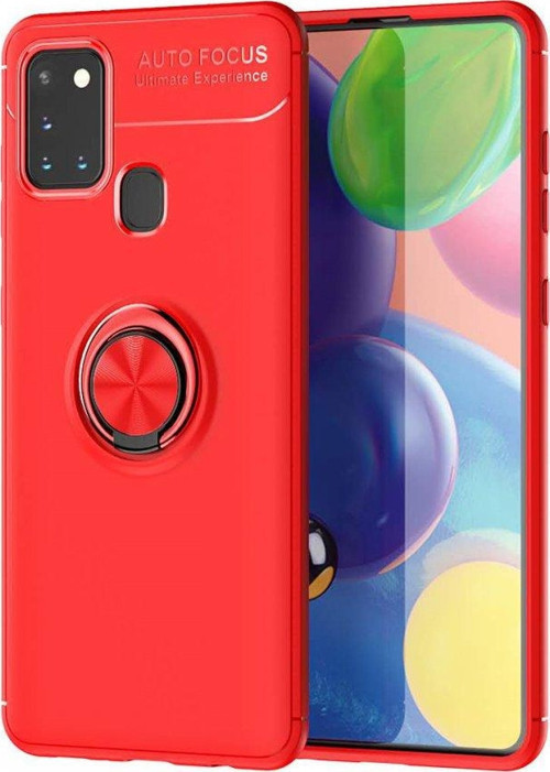 Samsung Galaxy M31 Kılıf Yatay ve Dikey Stand Özellikli içi Petekli Yüzüklü Silikon Range Kapak