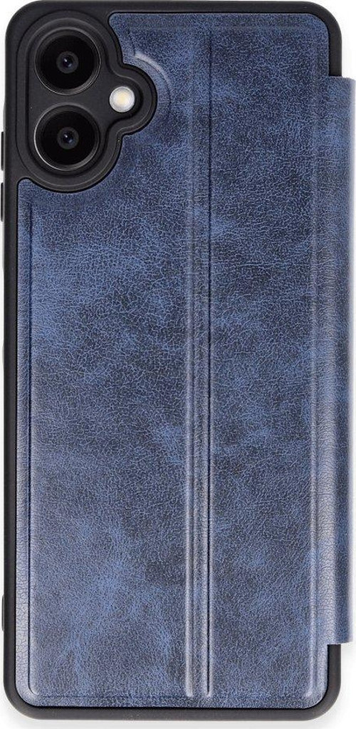 Samsung Galaxy A06 Kılıf Yatay Standlı Kartlıklı içi Silikon Dışı Deri Kapaklı Flip Cover Kapak